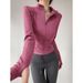 Women's Sunscreen Slimming Quick Drying Long Sleeve Sportswear Top Lulu Jacket Yoga Fitness Outfit Set Running Clothing_ecoleips.com