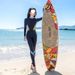 Aria Basics German Sun Protection Swimsuit Quick-Dry Conservative Slimming One-Piece Sleeve Long Pants Snorkeling Wetsuit For Women_ecoleips.com