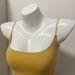 Women's Slim Fit Tank Top Pure Sexy Busty Top Ginger Yellow Solid Color Versatile Spring Summer 2024_ecoleips.com