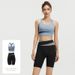 Women's Color Block Sportswear Set Casual Breathable Fitness High Elasticity Yoga Suit_ecoleips.com