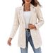 European American Cross-border 2026 Autumn Winter New Jacquard Blazer, Single-button, Slim-fit, Elegant, Suitable_ecoleips.com