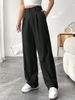 K Commuting With A Slimming Effect, High Waist Wide Leg Pants, Versatile Casual Suit Pants, Long Pants_ecoleips.com