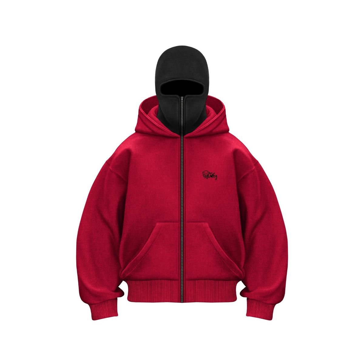 Women's Clothing Autumn And Winter New Men's And Women's Sweatshirts Personality Street Style Double Hooded Unique Design Hooded Cardigan Jacket_ecoleips.com
