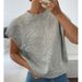 Women's Loose Knit Vest Top - 3D Embroidered Sleeveless Sweater Breathable Acrylic Fabric Elegant Casual & Work Wear_ecoleips.com