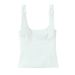 Bow Detail Stretch Tank Top | Elegant Women's Summer Casual Sleeveless Blouse Breathable Polyester Blend_ecoleips.com