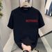 Women's Clothing Oversized Cotton T-Shirt Soft Black Short Sleeve Tee With Trendy Graphic Prints Loose Fit (Multiple Sizes & Designs Available)_ecoleips.com