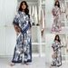 Women's Floral Print Casual Set Summer Comfortable Blouse And Pants Outfit Daily Wear Fashion_ecoleips.com