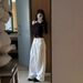 Pure Desire Spice Girl Slim Fit And Thin Off-the-shoulder Long-sleeved T-shirt Women's Early Autumn Design Versatile Bottoming Shirt_ecoleips.com