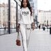 Women's Clothing Fashionable Digital Print Two Piece Set Casual Versatile American Style Selling Hot Clothing_ecoleips.com