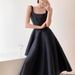 Spring New French-style Light Wedding Dress, Mid-length, Simple Ultra-fairy Satin, Suitable Daily Outings, Travel_ecoleips.com