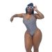 Women's Clothing Sexy One Piece Large Size Swimsuit Women's Bikini Mesh Bikini Backless Swimsuit Fat Woman_ecoleips.com