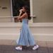 K Women's New Product, Sleeveless Camisole, Slimming And Imitation Denim Dress_ecoleips.com