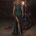 Women's Clothing New Hot Girl Tube Top Hollow Fishbone Slit Backless Dress_ecoleips.com