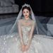 Custom Made French Style Wedding Dress 2026 New Style High Quality Plus Size Maternity Floor-Length Casual European American Wedding Gown_ecoleips.com