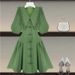 Women's Clothing Summer New Fat Girl Small Fragrance Style Temperament Doll Collar Waist Slim Suit Dress_ecoleips.com
