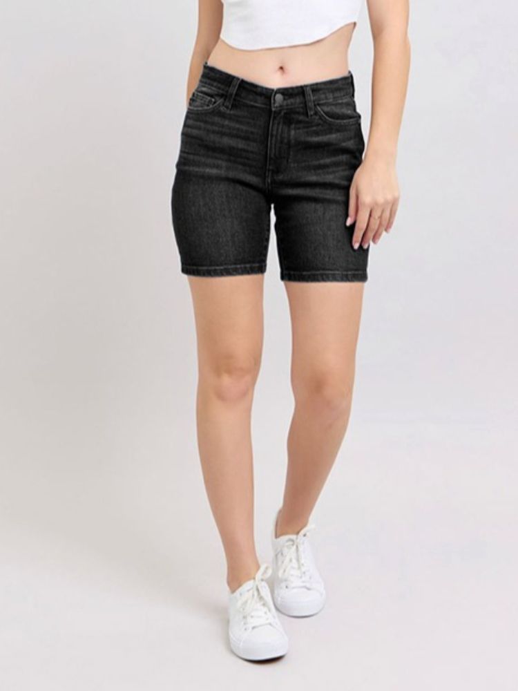 K New Fashionable And Versatile Denim Shorts For Women_ecoleips.com