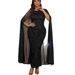Women's Clothing Round Neck Sleeveless Women's Dress Plus Size Bodycon Dress – Chic Sleeveless High Waist Midi Dress With Contrast Panels (1XL-4XL)_ecoleips.com
