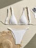 Women's Clothing Pure Color Sexy Ins Style Bikini Women's Swimsuit Beach Swimming Suit_ecoleips.com
