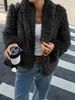 Faux Fur Coat For Women – Long Sleeve Winter Coat, Luxe Casual Outerwear (Black/Brown/Pink/Apricot, S-XL)_ecoleips.com