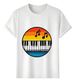 Women's T-Shirts Tshirt Muscle Freaks Piano Notes Retro Musical Style_ecoleips.com
