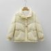 Bitter Winter Siyu New Short Loose Corduroy Bread Jacket Jacket Stand-up Collar Horn Buckle Down Jacket Women_ecoleips.com