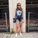 Women's Ripped Denim Shorts Best Selling Three Quarter Length Style_ecoleips.com