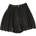 K High Waisted Slimming Pleated Casual Fashion Pleated Ruffle Edge Shorts Spicy Girl Pants Skirt Pants Women_ecoleips.com