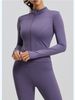 K Wearing Thin, Tight Fitting Long Sleeved Yoga Clothes For Women's Fitness, Running, Sports, And Yoga Outerwear_ecoleips.com