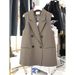 Women's Clothing Suit Black Vest Jacket Spring And Autumn Leisure New Style Temperament Sleeveless Vest Suit_ecoleips.com