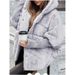 Oversized Quilted Jacket For Women – Lightweight Long Coat With Color Block Design (Black/ Beige/ Grey/ Dark Khaki, Sizes S-Xxxl)_ecoleips.com