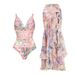 Women's Clothing Women's Mini Ruffled Mesh Printed One Piece Swimsuit Skirt Style Swimwear For Formal & Casual For Women_ecoleips.com