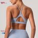 European And American Style Nude-feel Quick-dry Push-up Yoga Bra Beautiful Back, Shockproof Sports Underwear, Running_ecoleips.com