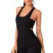 Women's Clothing Sports Blouse Fitness Sports Vest T-shaped Quick-drying Slim Sleeveless Running Sports Vest Blouse_ecoleips.com