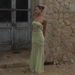 2025 New Women's Fashion Patchwork Long Lace High-end Socialite Mesh Tube Dress Evening Gown_ecoleips.com