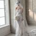 Mermaid Wedding Dress French Retro Lace Strapless Forest Style Small Train Travel Dress New Women's Clothing Party Wear_ecoleips.com