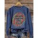 Women's Clothing round neck printed sweatshirts spring and autumn hot selling casual all match long sleeved men's and women's tops_ecoleips.com