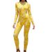 Aria Basics European And American Long-sleeved One-piece Women, Sexy Beachwear, Cross-border Vacation Surfing Sun Protection Diving_ecoleips.com