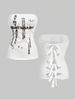 Women's Slim Fit Vest Top Backless Letter Print European American Style Fashion Design Hollowed out Tie Wholesale_ecoleips.com