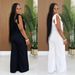 Women's Casual Striped Jumpsuit Wide Leg Fashion C7698 Strap Jumpsuit_ecoleips.com