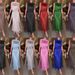 Women's Clothing Elegant Tassel Dress Party Sleeveless Dress Two Piece Suit_ecoleips.com