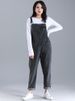 K Cowboy Overalls, Plus Size, Slightly Chubby, Loose Casual Pants, Women's Clothing, High-end Feel_ecoleips.com