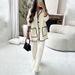 Women's suit autumn new fashion casual loose solid color two-piece set_ecoleips.com
