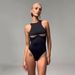 Women's One Piece Swimsuit New Style Sexy Underwire Style Bikini Swimwear For Women_ecoleips.com