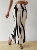 Aria Basics Aria Basics European And American Women's Clothing, Cross-border Bestseller, Zebra Pattern Tight-fitting High-waisted_ecoleips.com