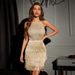 Hanging Neck Sequin Tassel Wrapped Hip Sexy Backless Short Skirt Party Dress For Women_ecoleips.com