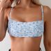 Women's Clothing Printed Bikini Swimsuit Female Sexy Bikini Hot Spring Swimsuit Suspender Top_ecoleips.com