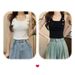 Wide-strap Backless Tank Top Women, Summer Design, Niche Style Trendy Girls, Sleeveless Short Camisole For Outerwear_ecoleips.com