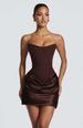 Women's Slim Fit Pleated Dress Sexy Strappy Short Skirt Elegant Hot Girl Style Clothing_ecoleips.com