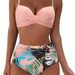 Women's Clothing Two Piece Swimsuit Sexy Bikini Swimsuit Beach Vacation Two Piece Swimsuit_ecoleips.com