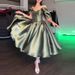 Elegant Off Shoulder Satin Evening Dress Women Fashion Hight Waist Formal Party Dress Sexy Strapless Backless Slim Solid Dress_ecoleips.com